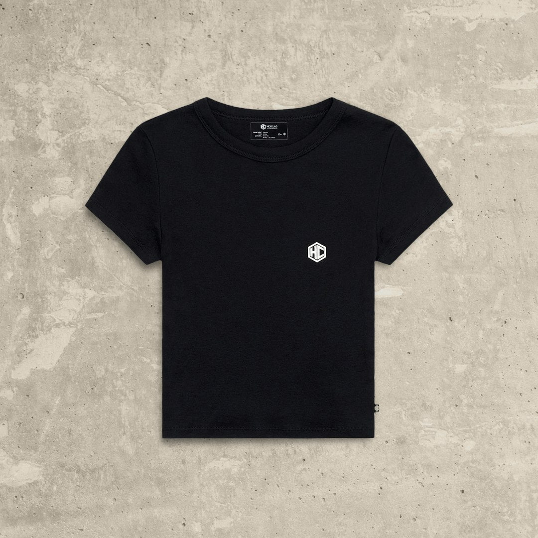 Classic Logo Badge Women's Cropped Tee - Image 2
