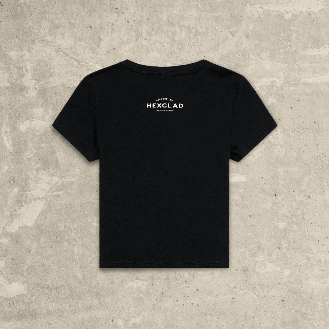 Classic Logo Badge Women's Cropped Tee - Image 3