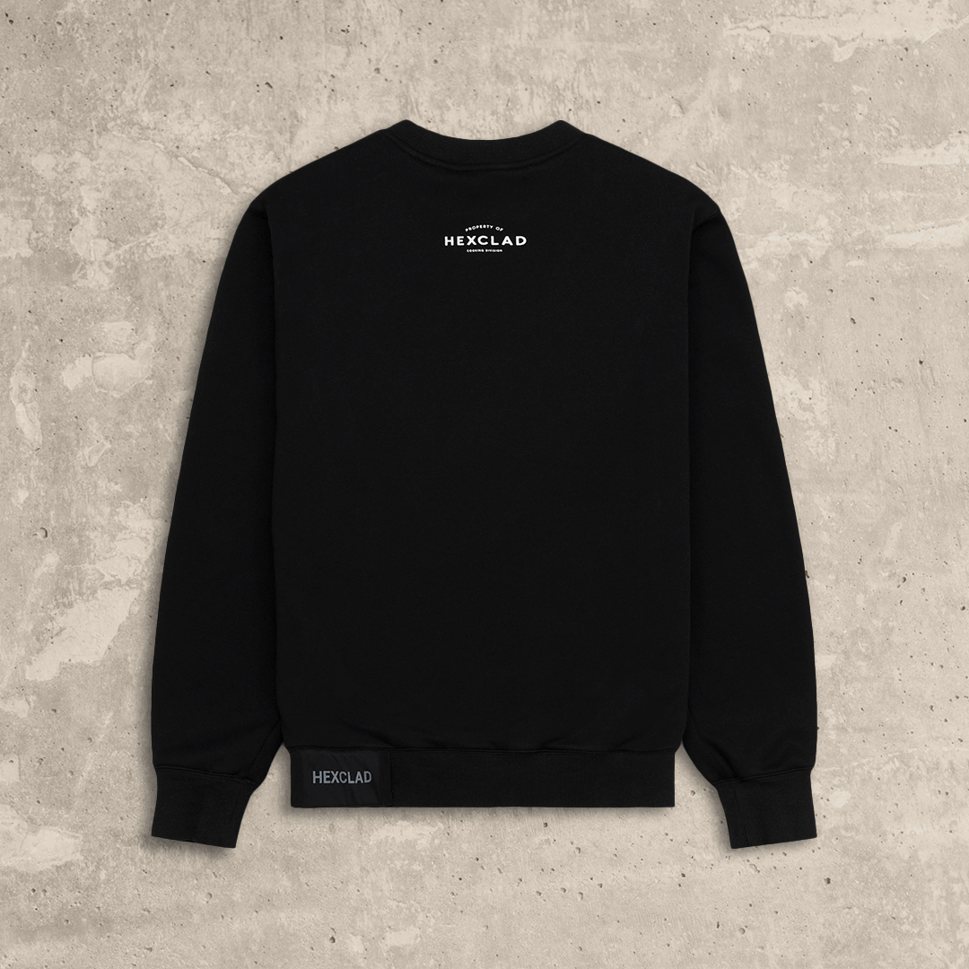 Cursive Hexclad Unisex Crew Neck Sweatshirt - Image 5