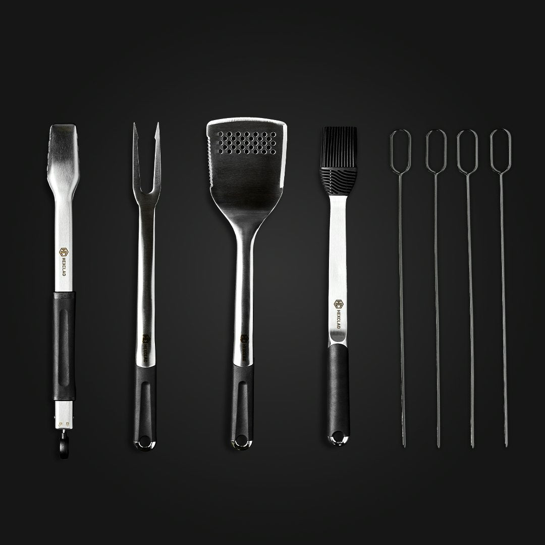 BBQ Tool Set. 8-pc