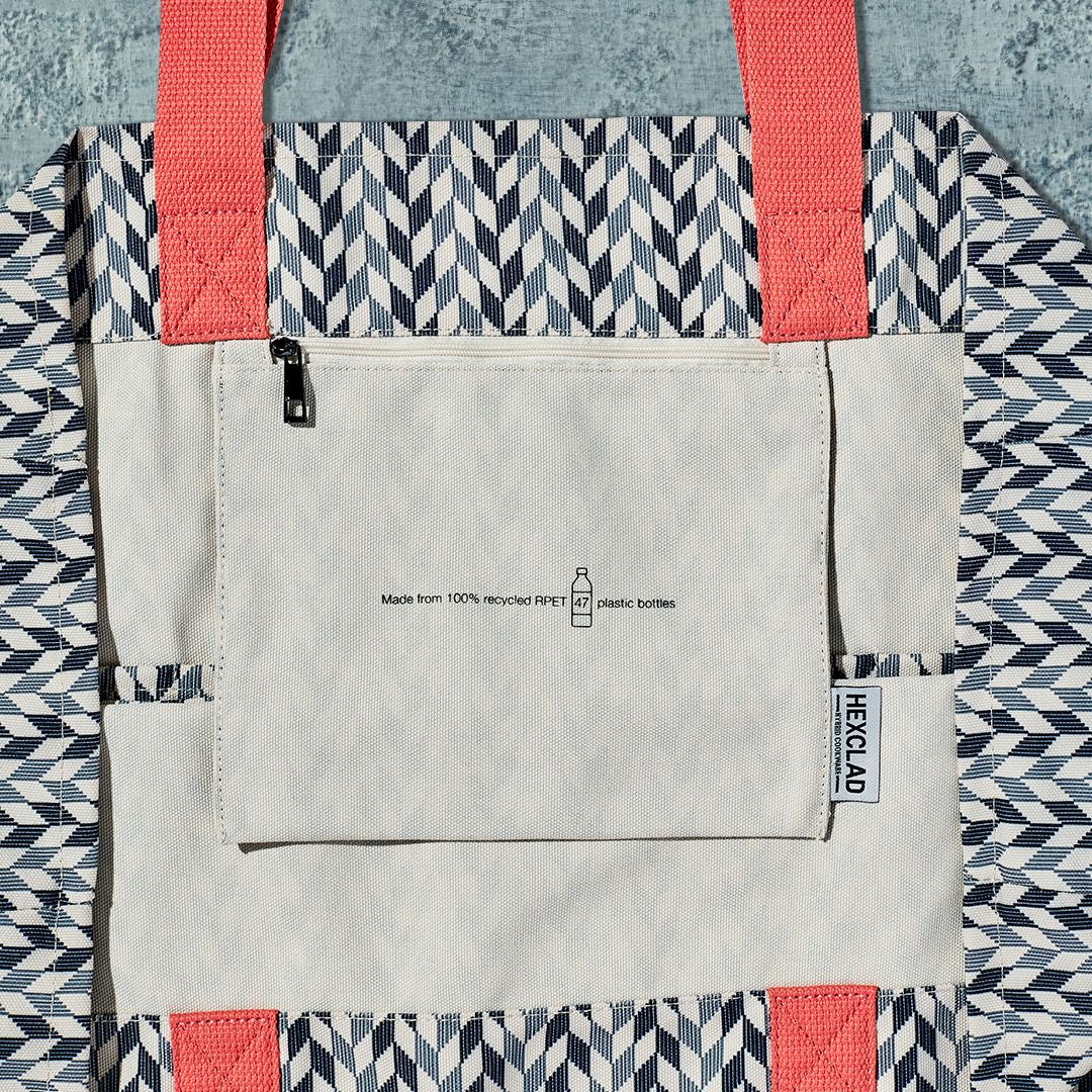 The Everything Everywhere Bag (Chevron-Slate) - Image 5