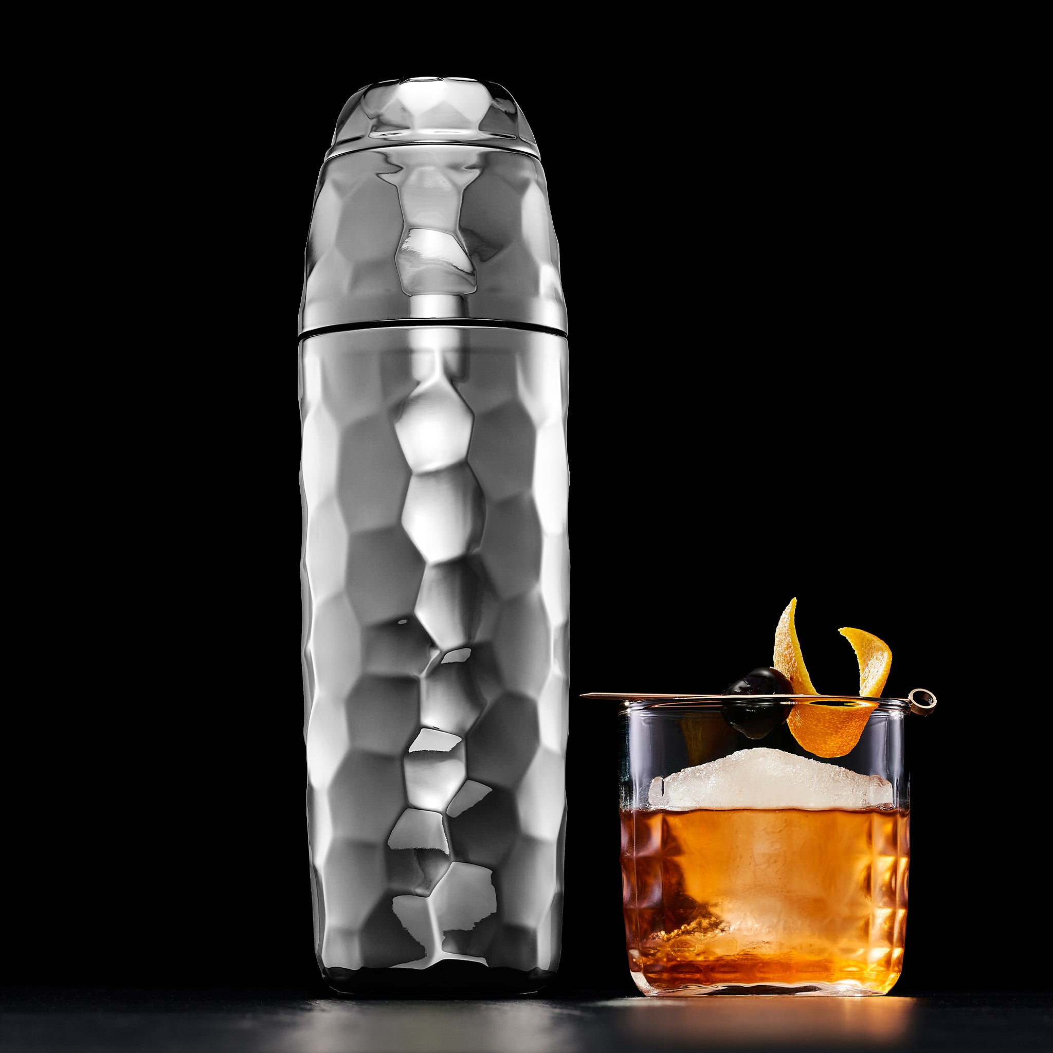 Cocktail Shaker. 25 oz (Chrome) - Image 6
