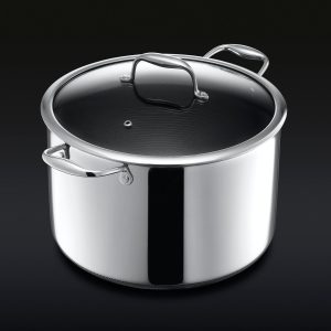 Hybrid Stock Pot with Lid. 10-Qt