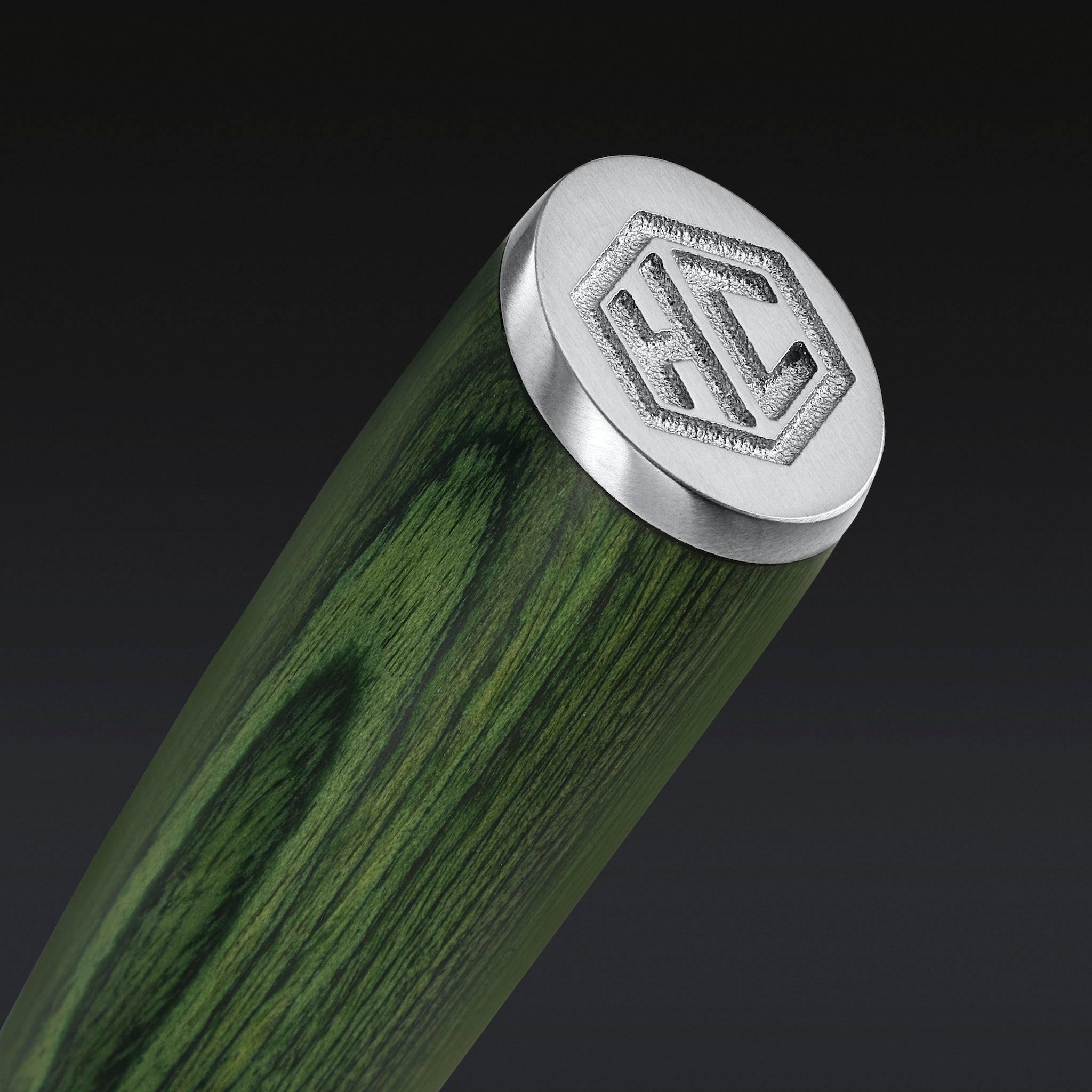 Damascus Steel Paring Knife. 3.5 (Green) - Image 3