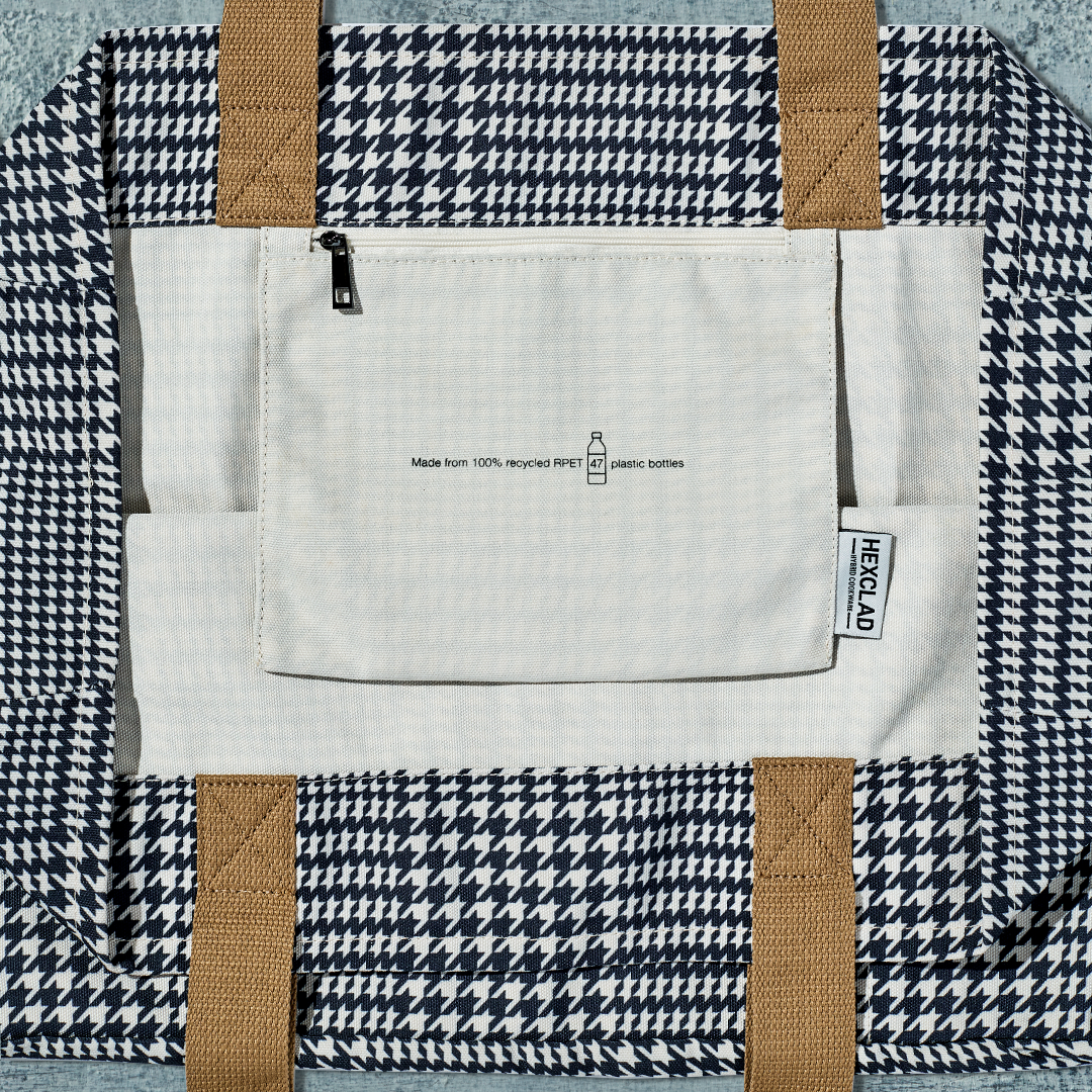 The Everything Everywhere Bag (Houndstooth-Onyx) - Image 5