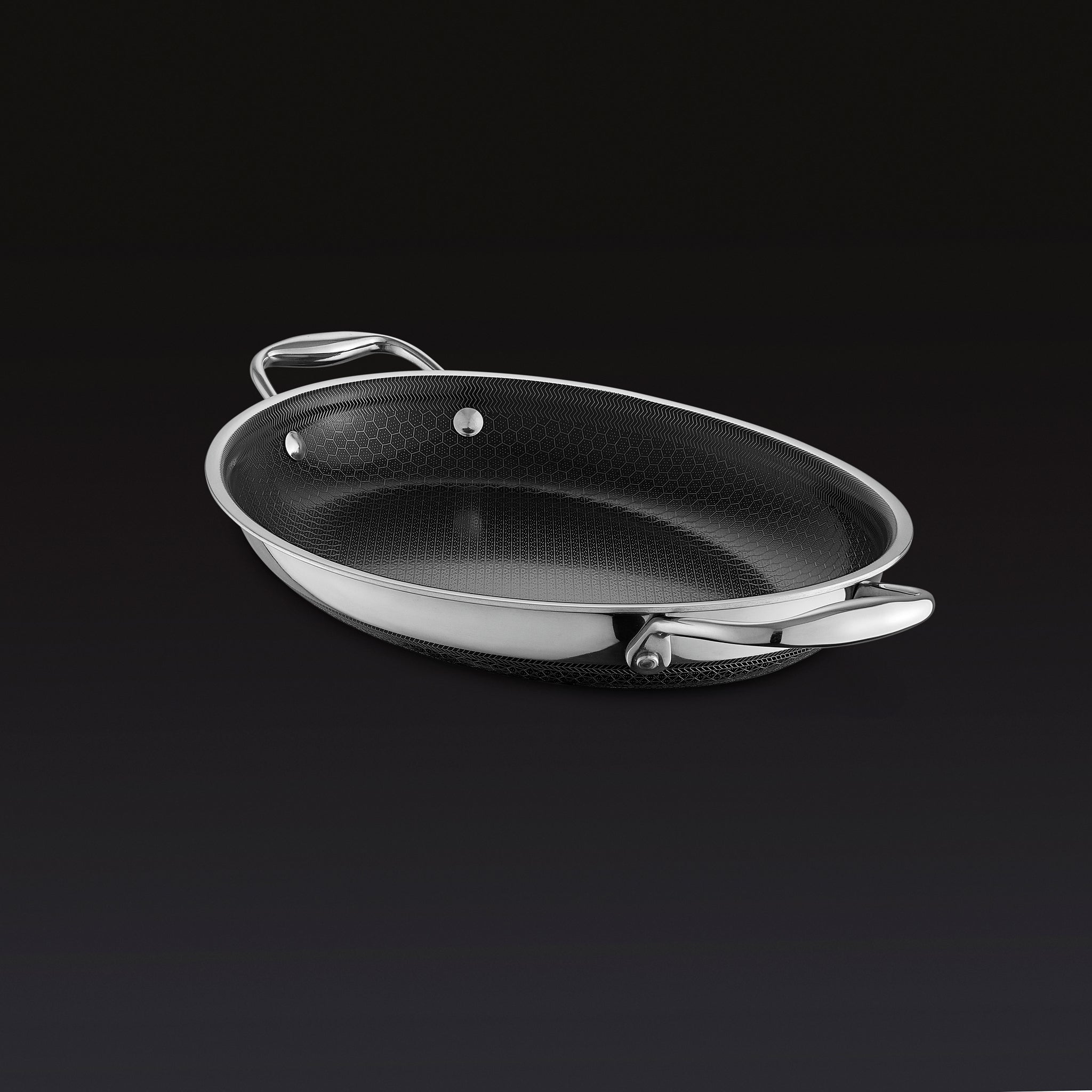 Hybrid Oval Roasting Pan. 9 x 12.5
